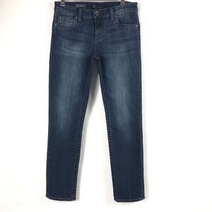 KUT From the Kloth Dark Wash Straight Leg Jeans